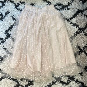 Tulle Polka Dot Skirt